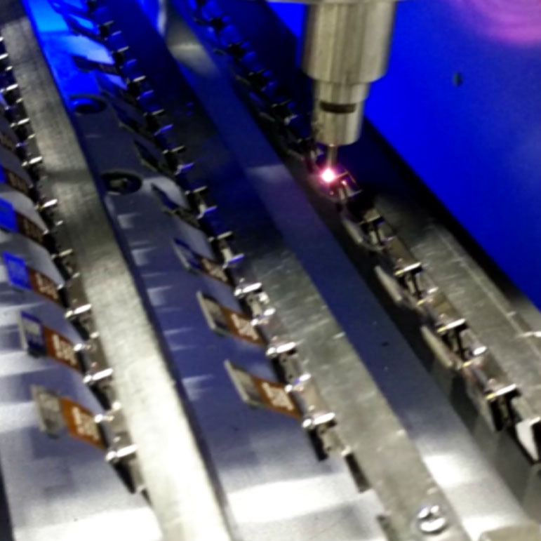 激光喷锡锡焊系统（锡球方式） 演示