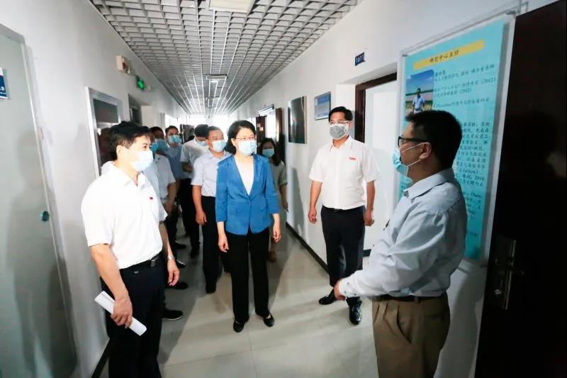 湖北省副省长肖菊华一行莅临指导