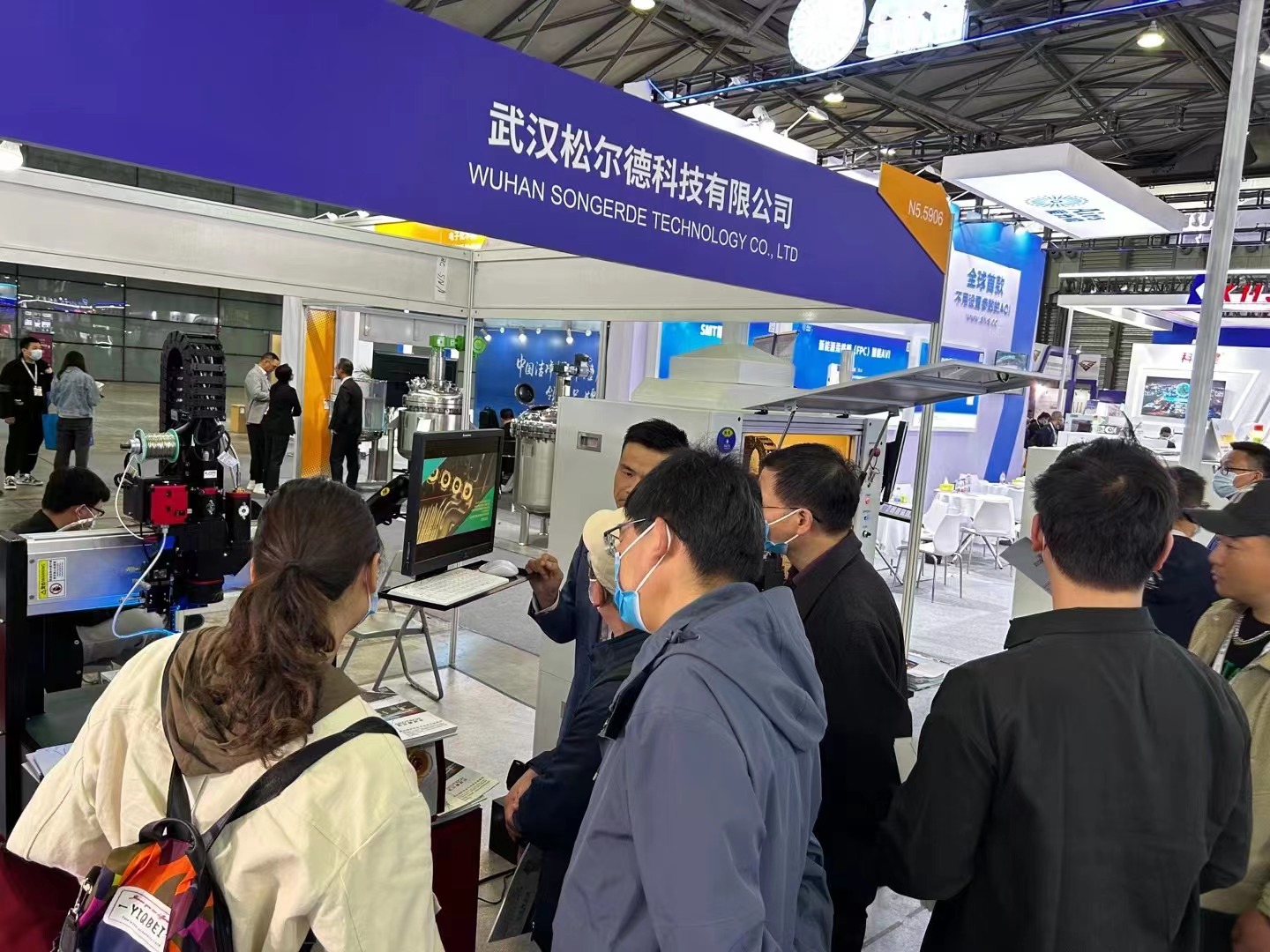 2023上海慕展丨松尔德激光锡焊类展品完美收官 2023上海慕展丨松尔德激光锡焊类展品完美收官